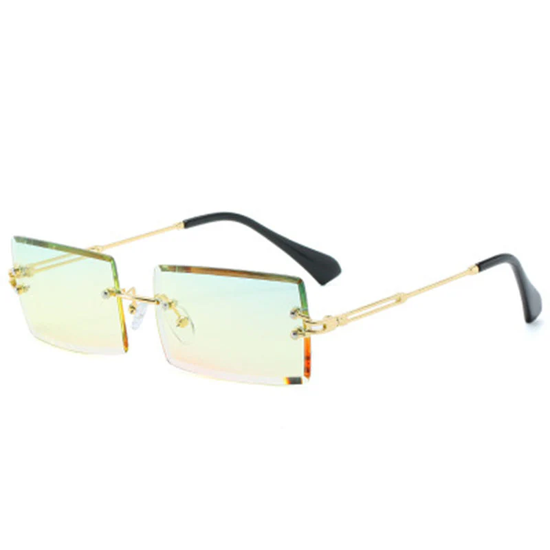 Heidi-Mode | Modische Rechteckige Sonnenbrille Im Retro Stil - Image 13