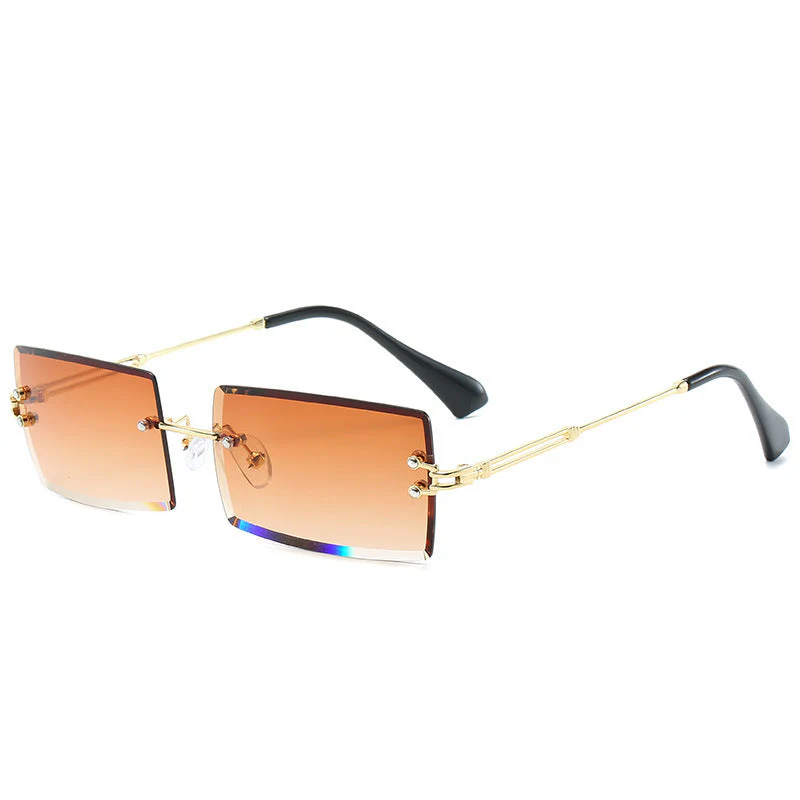 Heidi-Mode | Modische Rechteckige Sonnenbrille Im Retro Stil - Image 16