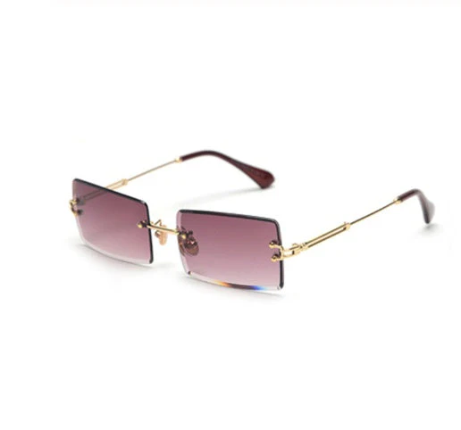 Heidi-Mode | Modische Rechteckige Sonnenbrille Im Retro Stil - Image 6
