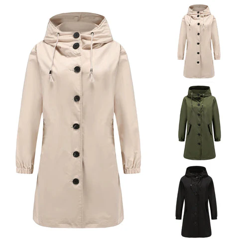 Heidi-Mode | Modischer Langer Trenchcoat Damen - Image 4