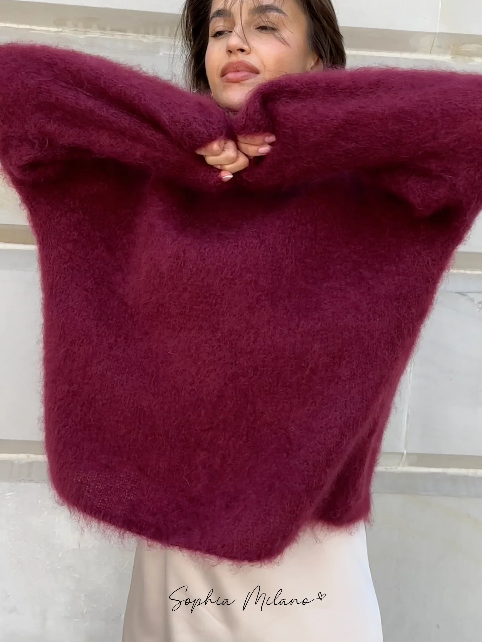 Heidi-Mode | Mohair Crewneck Pullover - Image 16