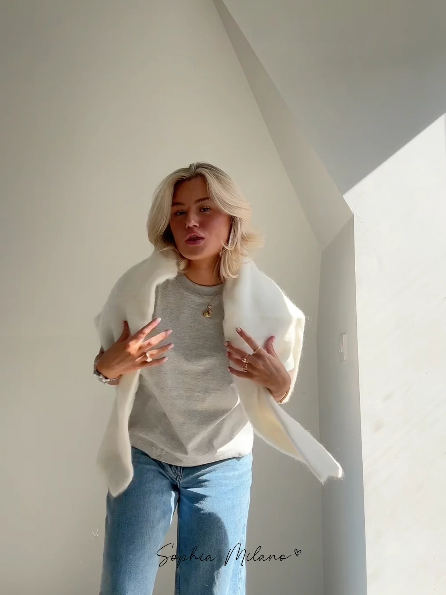 Heidi-Mode | Mohair Crewneck Pullover - Image 2
