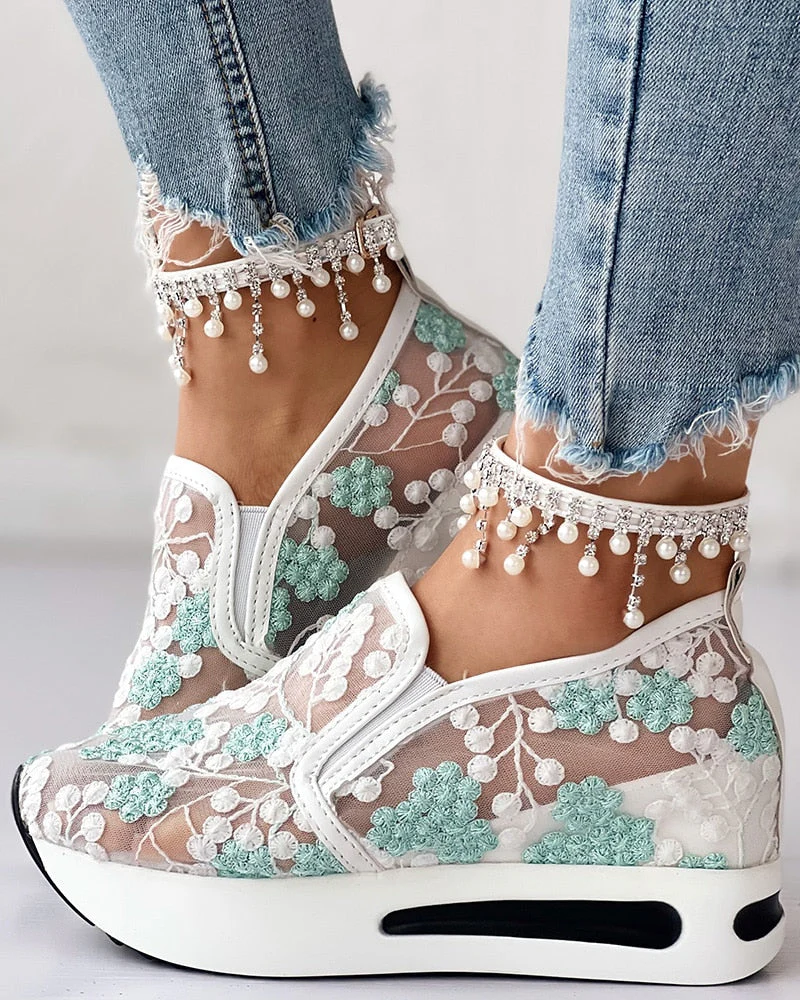 Heidi-Mode | Atmungsaktive Mesh Orthopädische Schuhe - Image 3