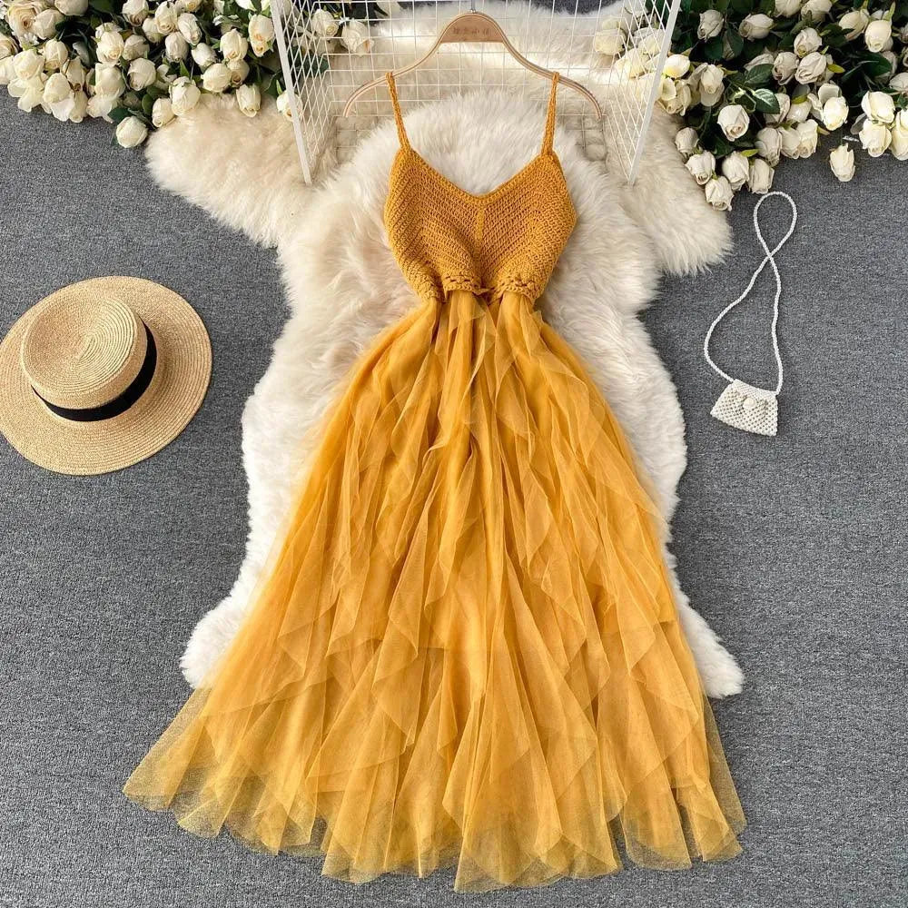 Heidi-Mode | Kleid Aus Netzschlaufe - Image 6