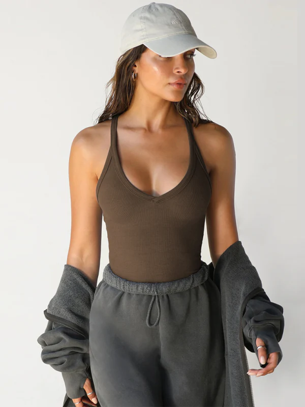 Heidi-Mode | Neues Gestricktes West für Frauen Sexy Schlanke Passform Innenoberteil - Image 15