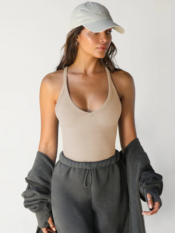 Heidi-Mode | Neues Gestricktes West für Frauen Sexy Schlanke Passform Innenoberteil - Image 16
