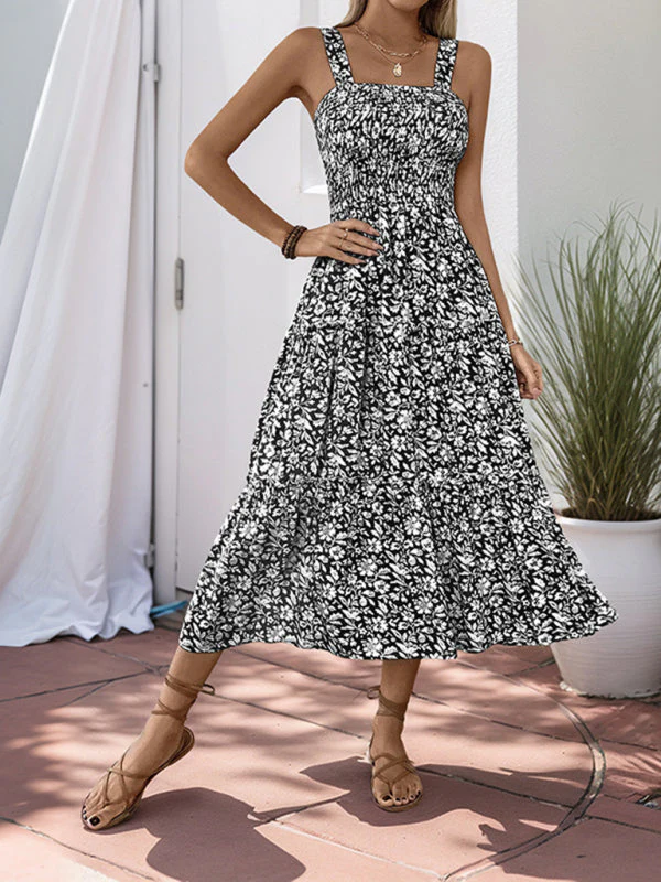 Heidi-Mode | Neuer Stil Bedrucktes Trägerkleid - Image 11