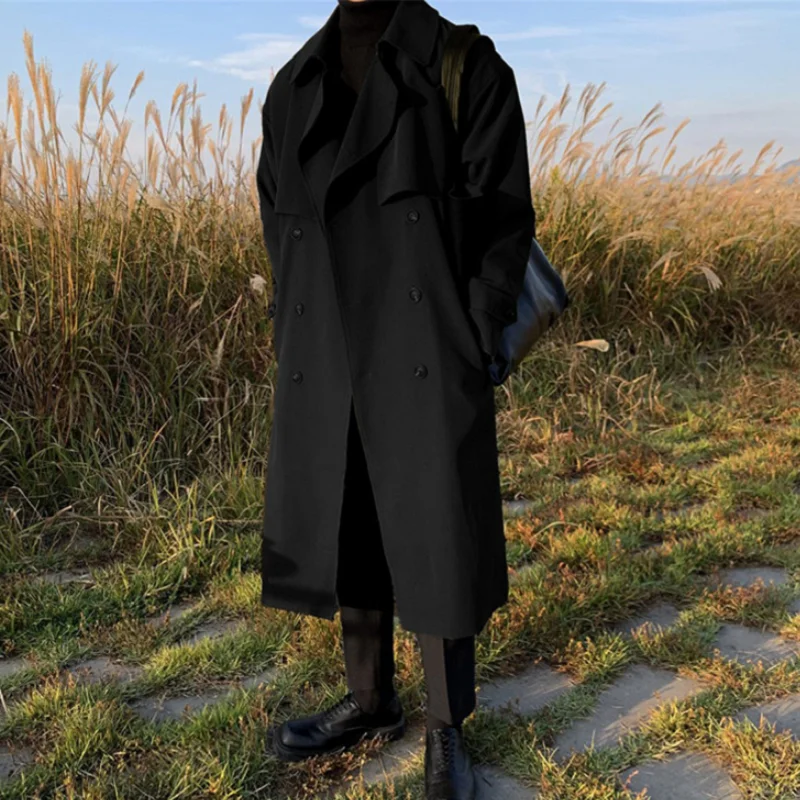 Heidi-Mode | Neue Herbst Trenchcoats für Herren Langer, Modischer Oberbekleidungs Trenchcoat - Image 4