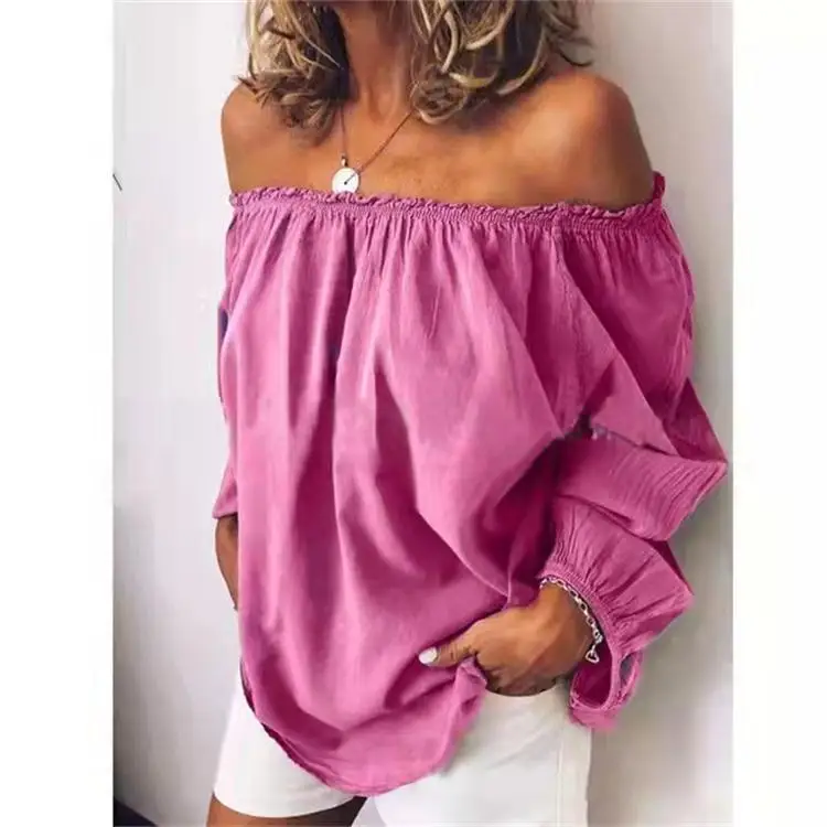 Heidi-Mode | Off Shoulder Bluse mit Eleganten Ballonärmeln - Image 5