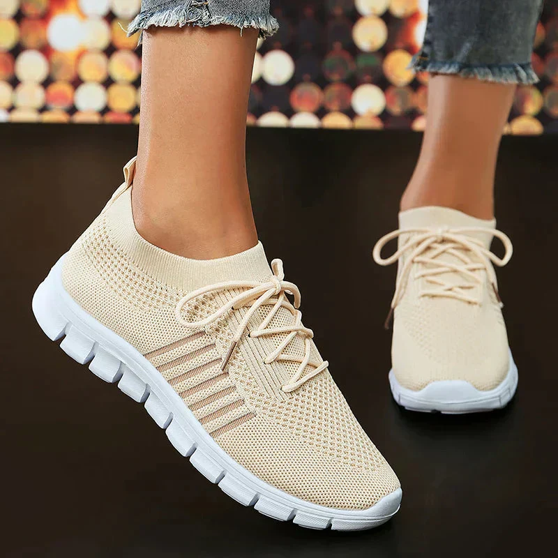 Heidi-Mode | On Sneakers Orthopädisch Walking Mesh Sneakers Damen Schuhe - Image 4