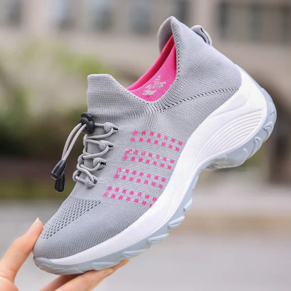 Heidi-Mode | Orthopädische Schuhe - Sofortige Schmerztherapie Bei Plantarfasziitis - Dehnbares Gestricktes T-Stoff - Image 12