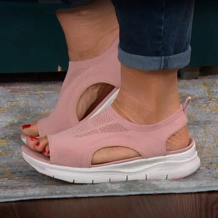 Heidi-Mode | Orthopädische Damen Sandalen - Verstellbare Riemen