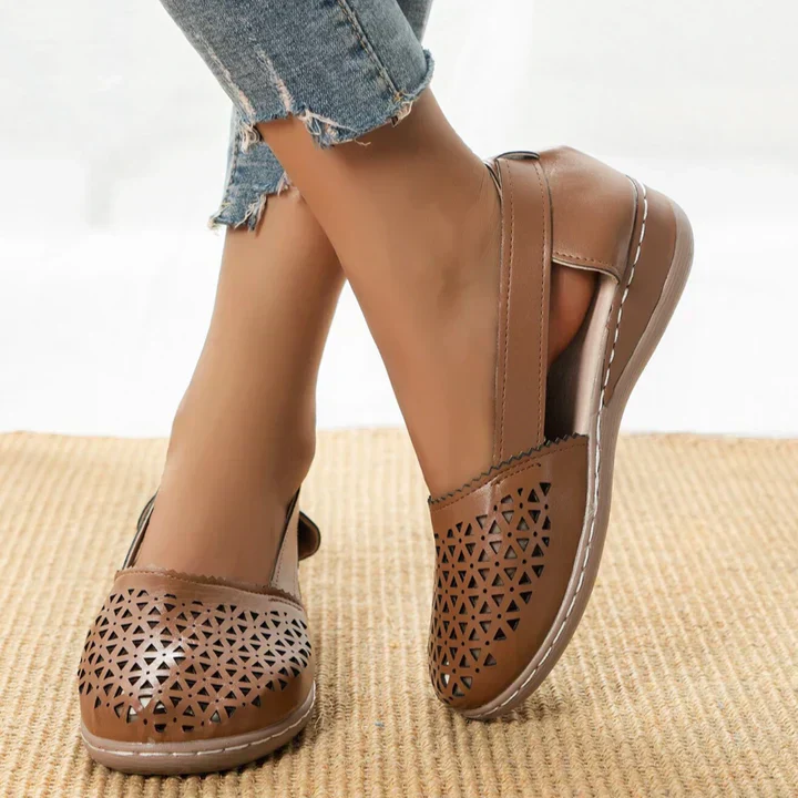 Heidi-Mode | Orthobliss Bequeme Slingback-Halbschuhe für Den Ganzen Tag - Image 2
