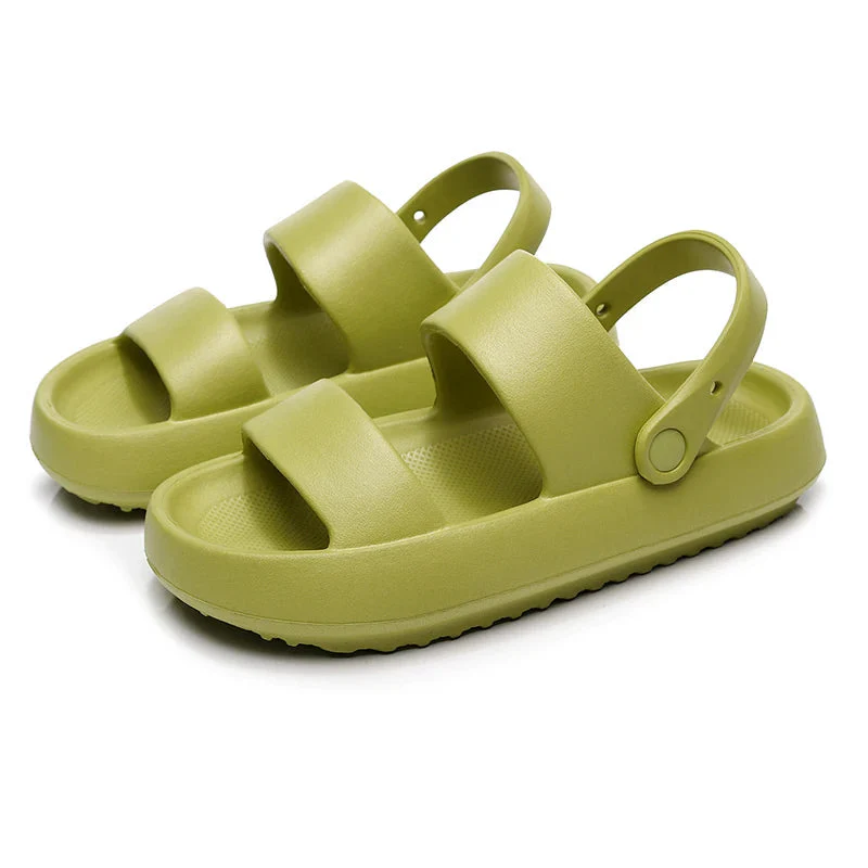 Heidi-Mode | Orthopädische Sandalen Comfort Plus Pantoletten mit Doppelriemen Gepolsterte, Lässige Slip-On-Sandalen - Image 9