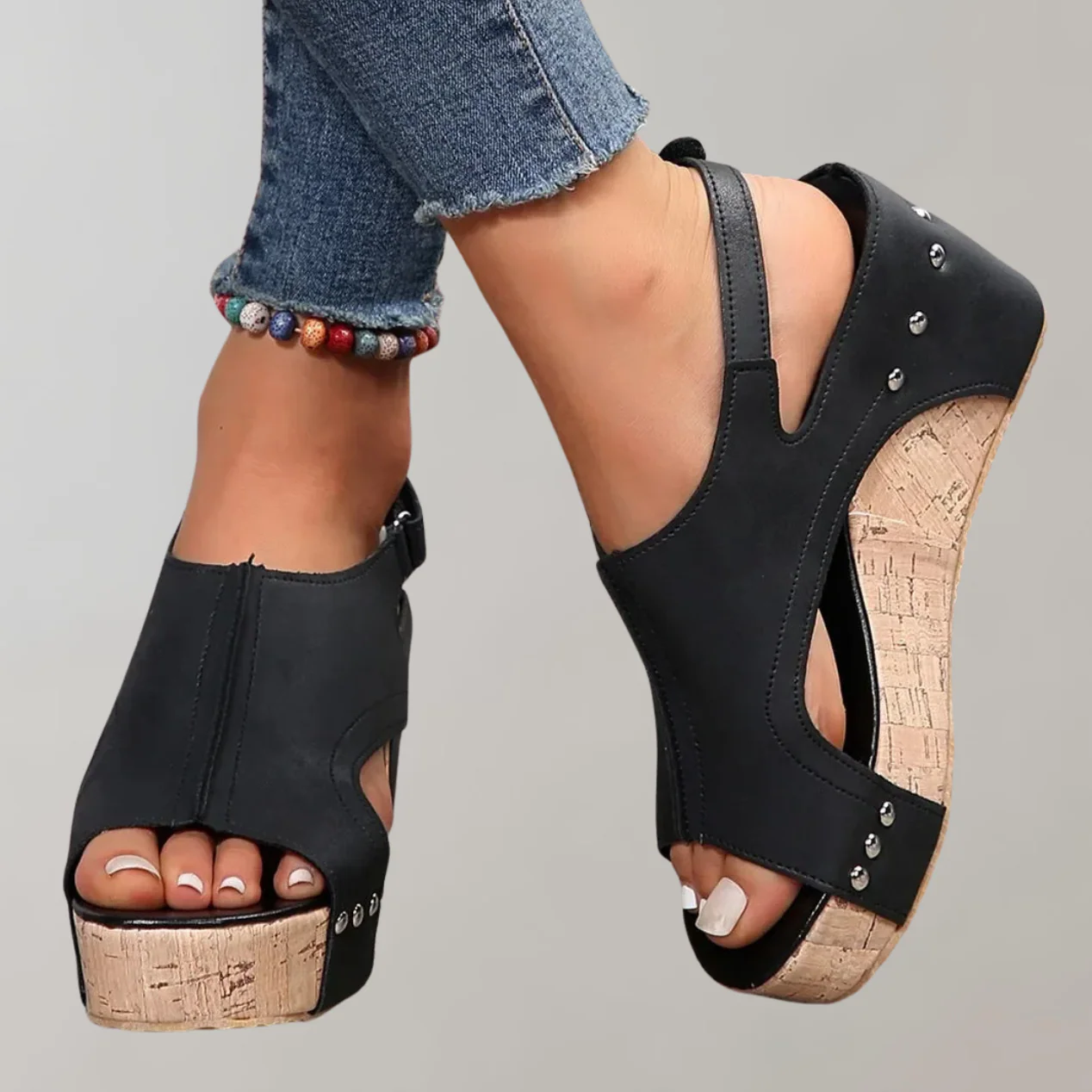 Heidi-Mode | Orthopädische Sandalen mit Hohen Absätzen Sandalen Damen Bequem - Image 6