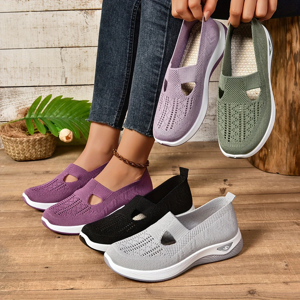Heidi-Mode | Orthopädische Slip-On-Schuhe für Damen - Image 3