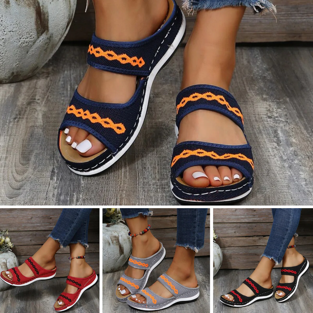 Heidi-Mode | Orthopädische Sommerschuhe Damen mit Stylischen Design - Image 2