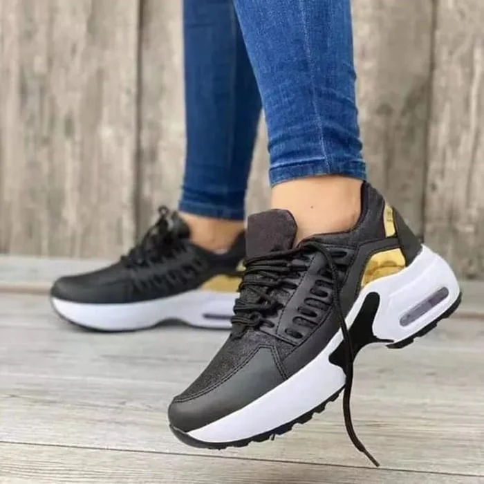 Heidi-Mode | Turnschuhe Lace Up Ergonomisch Turnschuhe Frauenschuhe - Image 3