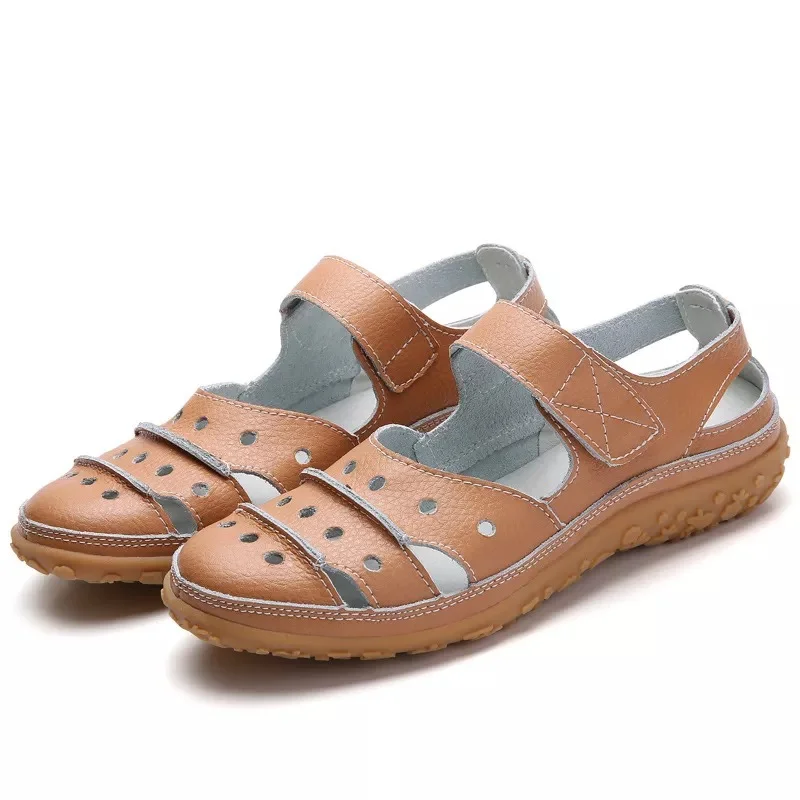 Heidi-Mode | Orthopädische Frühlingssandalen mit Bequemem Klettverschluss - Image 2