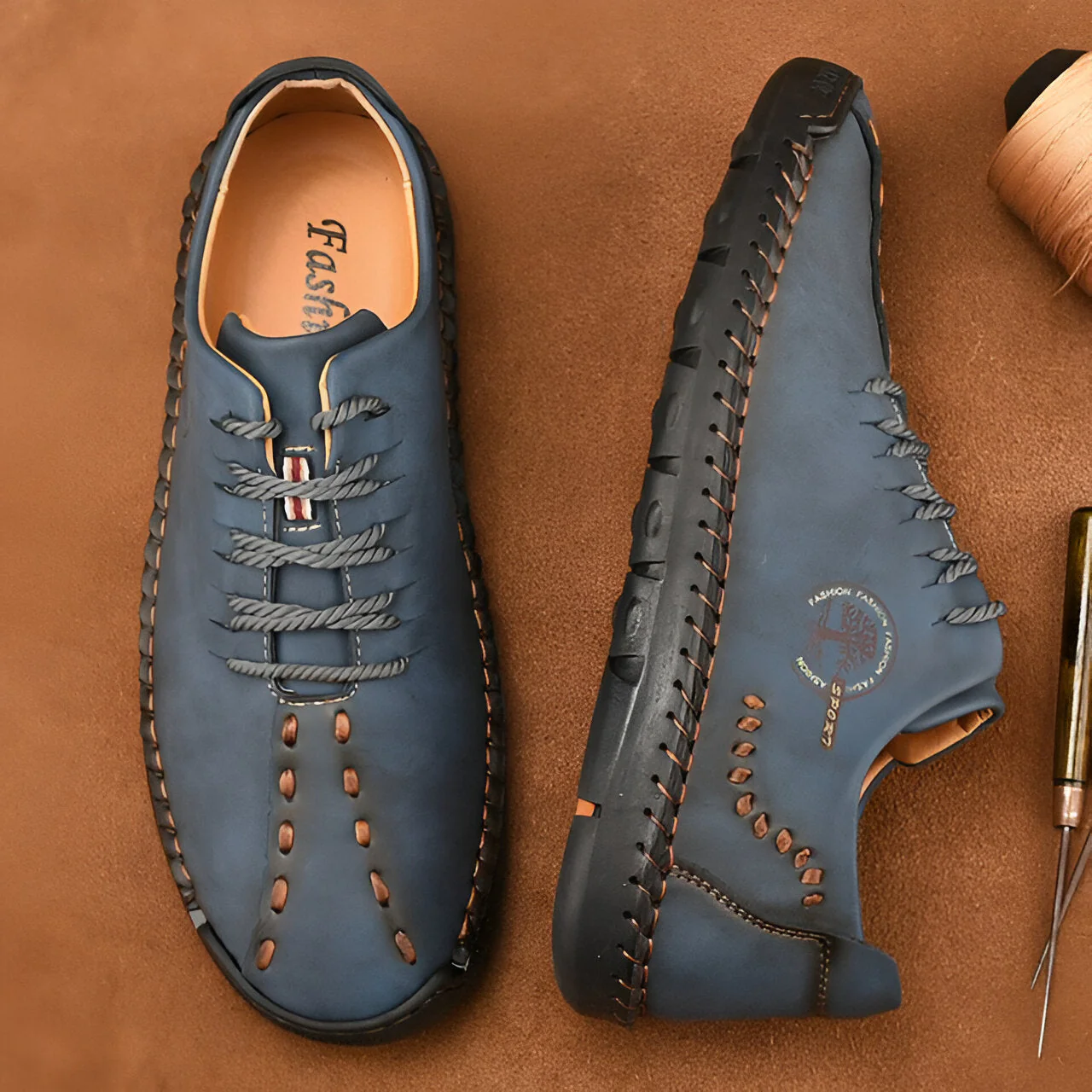 Heidi-Mode | Orthopädische Herren Turnschuhe Im Italienischen Stil