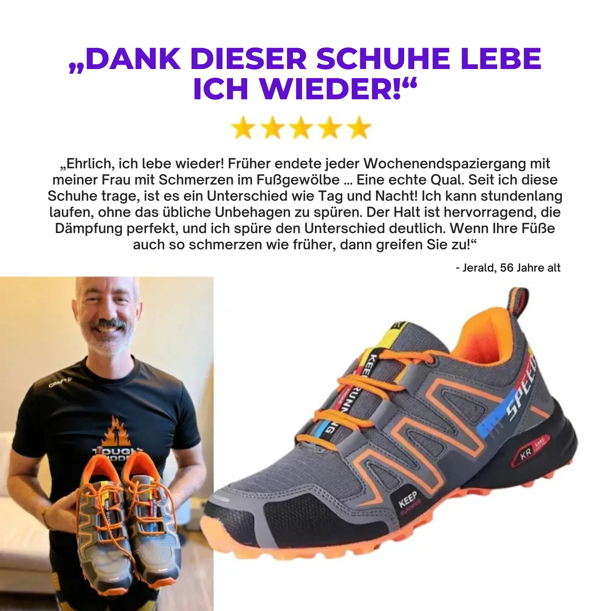 Heidi-Mode | Orthopädische Herren Wanderschuhe - Image 3
