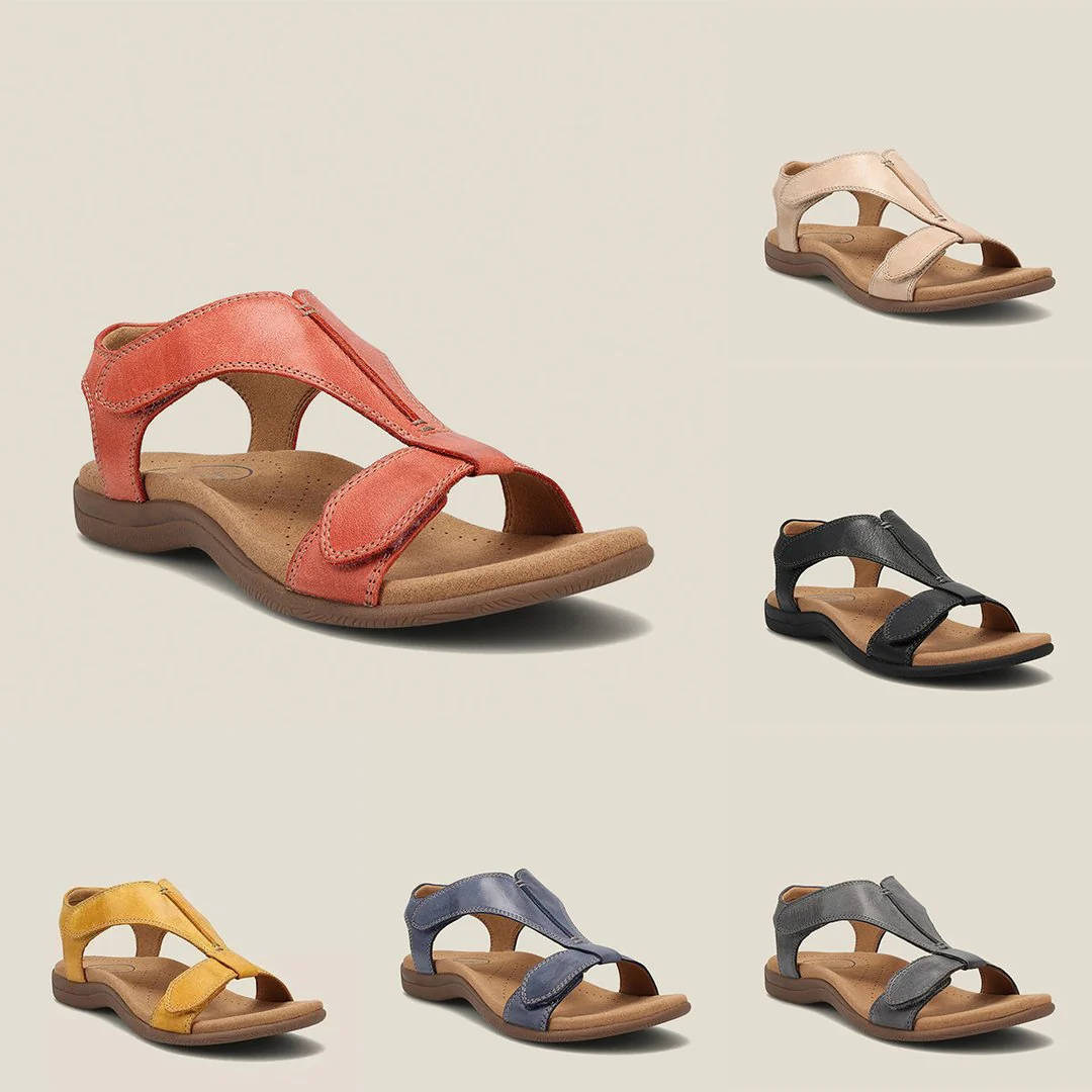 Heidi-Mode | Orthopädische Leder Komfortsandalen - Image 3
