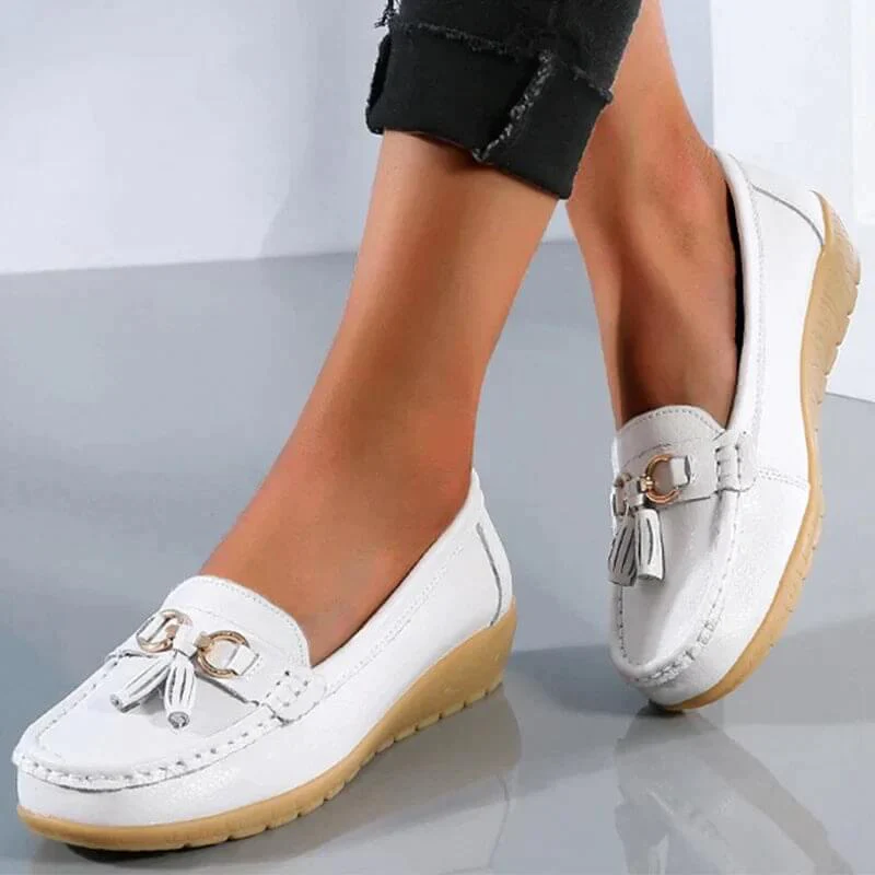 Heidi-Mode | Orthopädische Leder Loafers - Image 10