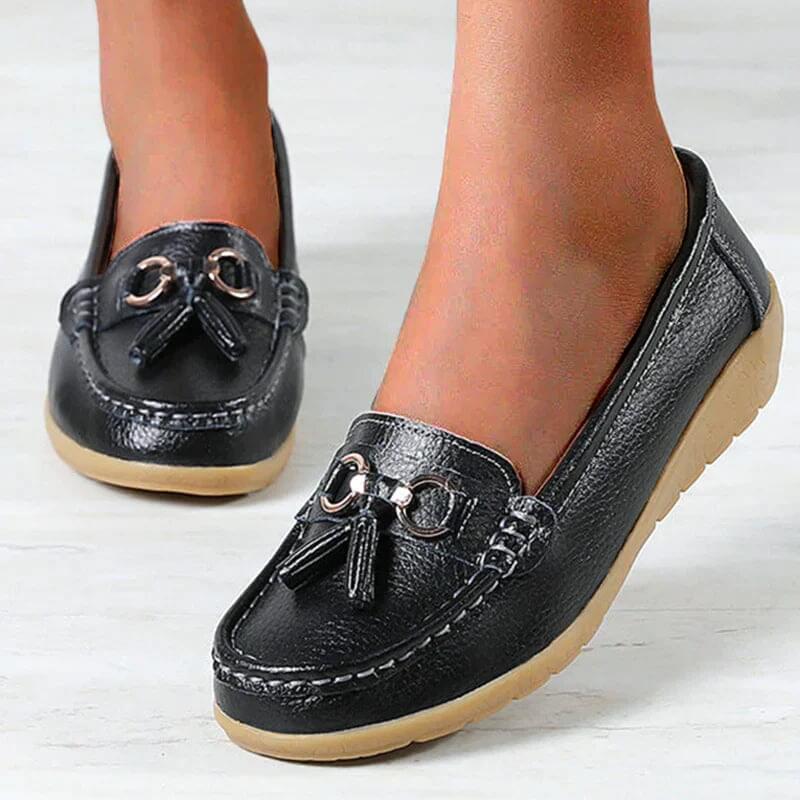 Heidi-Mode | Orthopädische Leder Loafers - Image 3