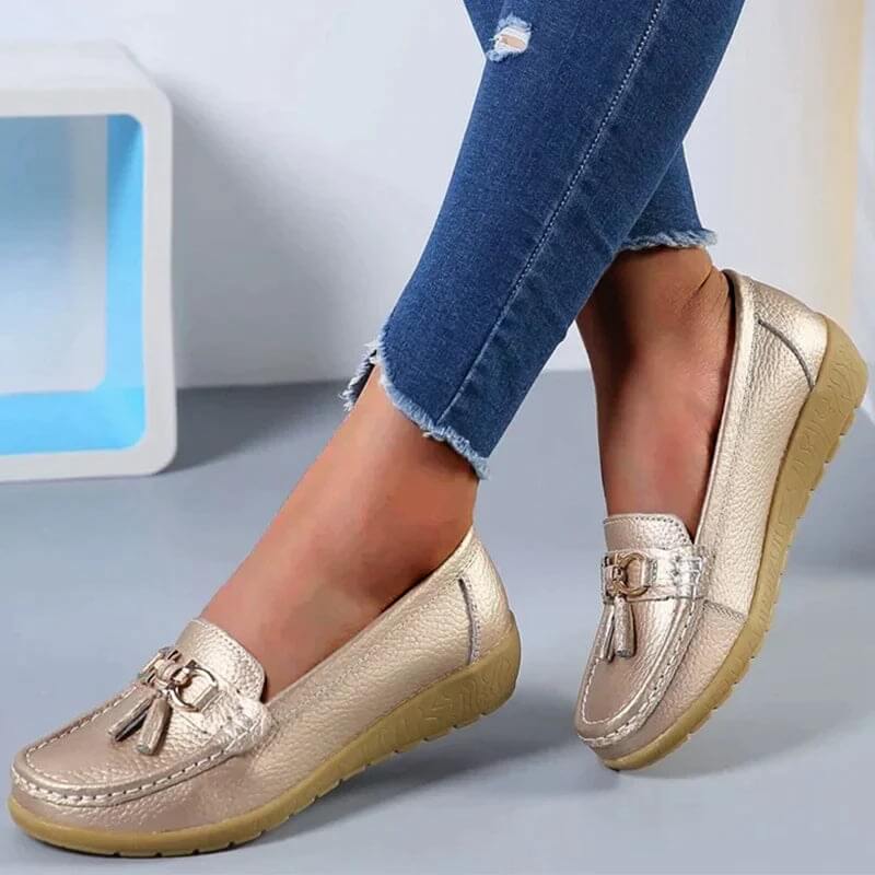 Heidi-Mode | Orthopädische Leder Loafers - Image 7