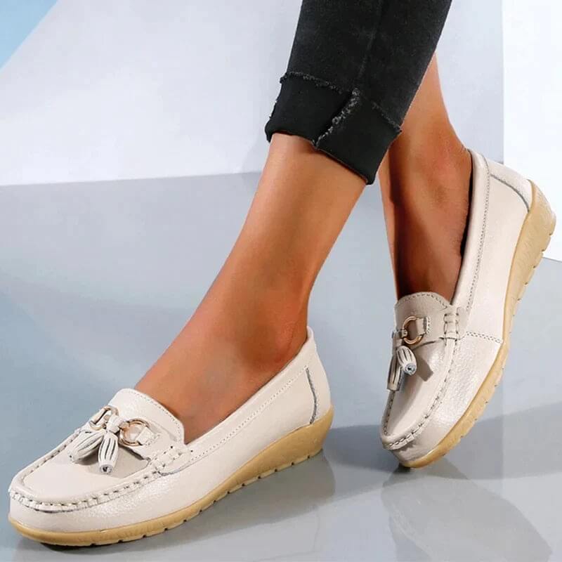 Heidi-Mode | Orthopädische Leder Loafers - Image 8