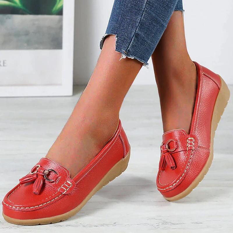 Heidi-Mode | Orthopädische Leder Loafers - Image 9