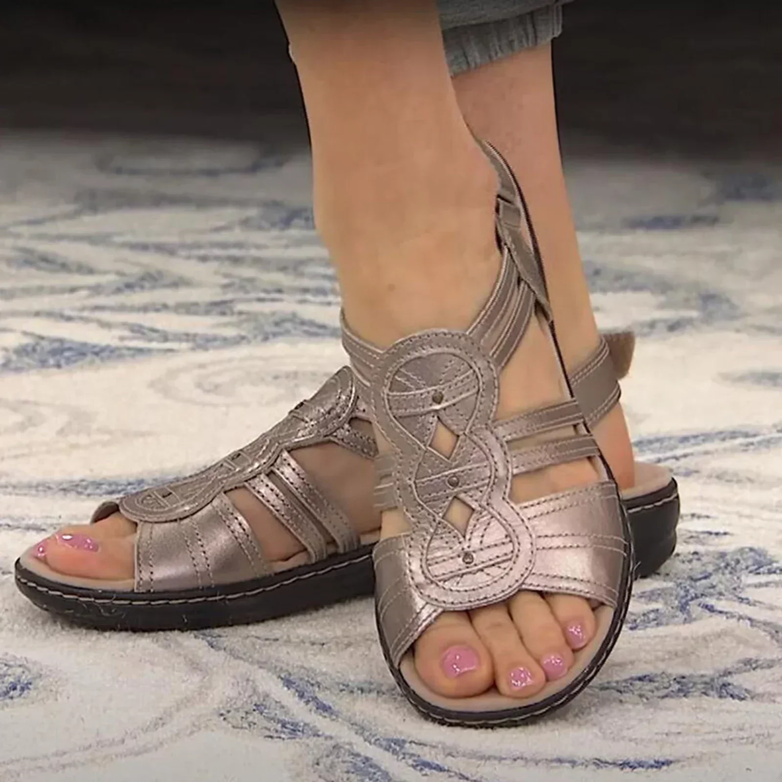 Heidi-Mode | Orthopädische Sandalen mit Fußgewölbeunterstützung - Image 10