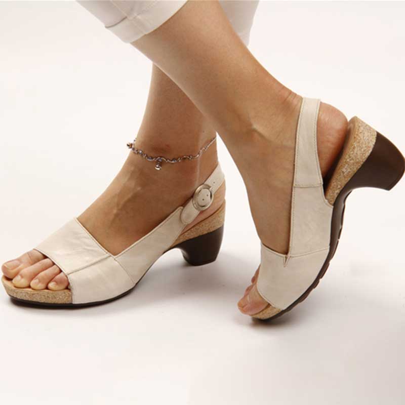 Heidi-Mode | Orthopädische Sandalen mit Keilabsatz für Damen - Image 3