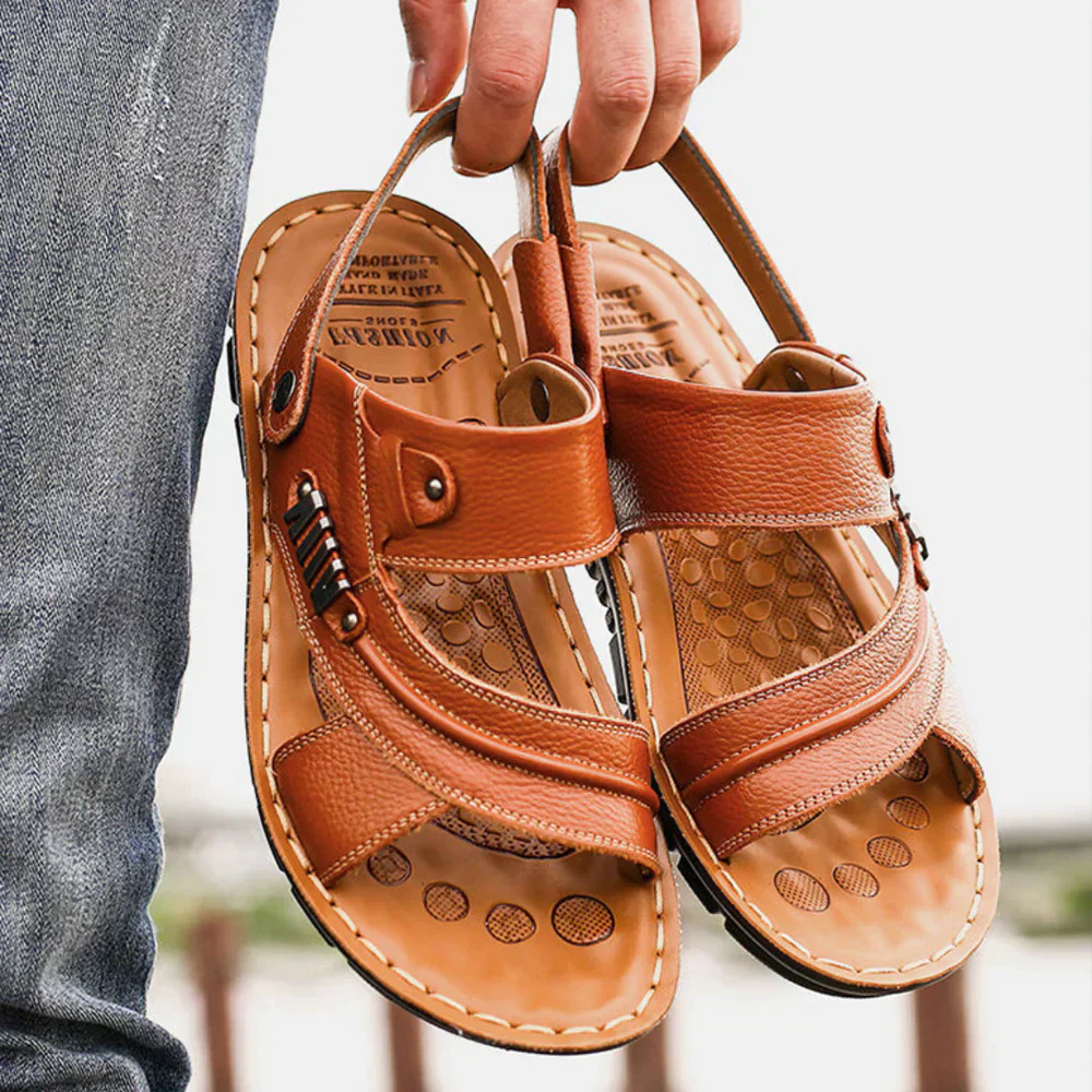 Heidi-Mode | Hochwertige Orthopädische Sandalen für Männer - Image 2