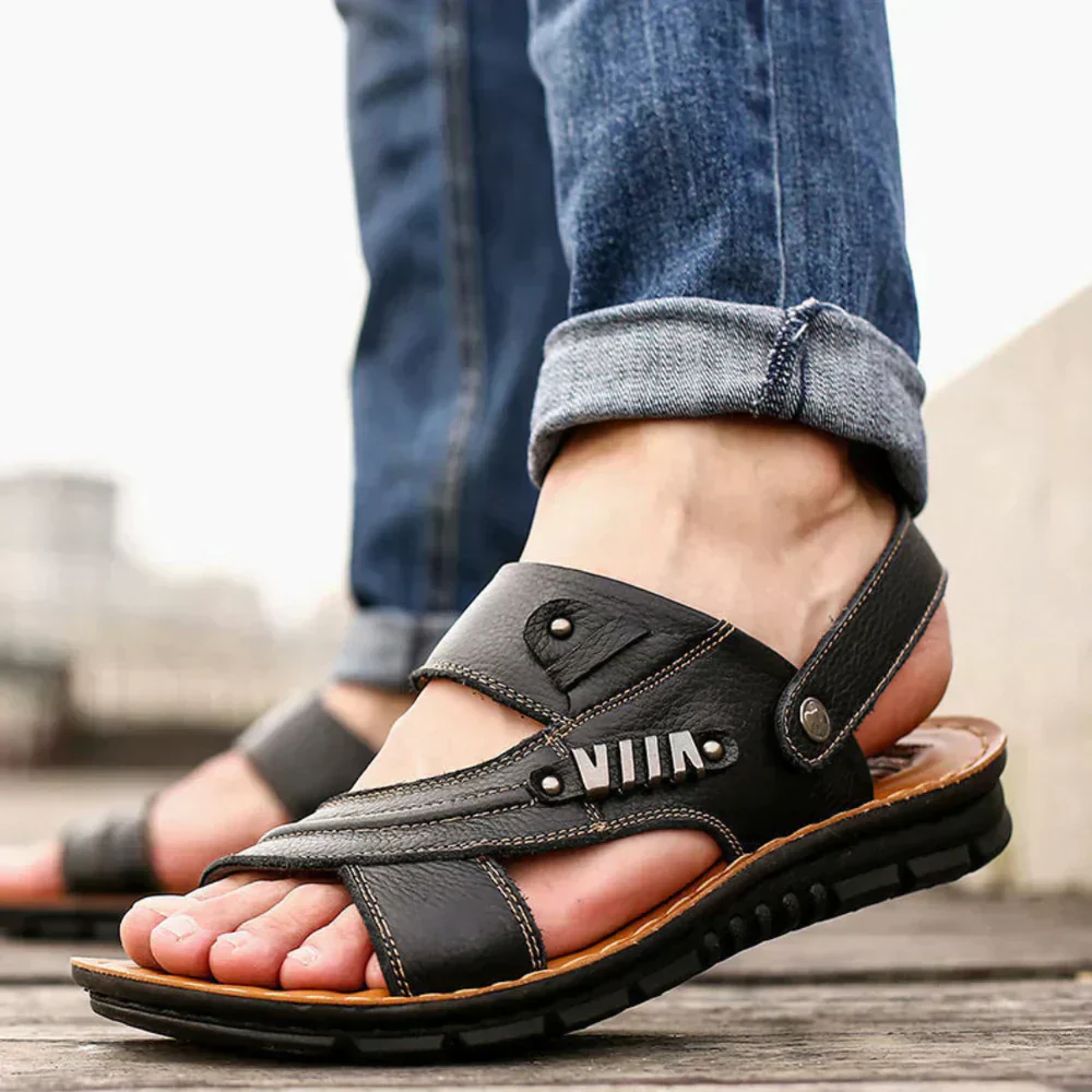 Heidi-Mode | Hochwertige Orthopädische Sandalen für Männer - Image 3