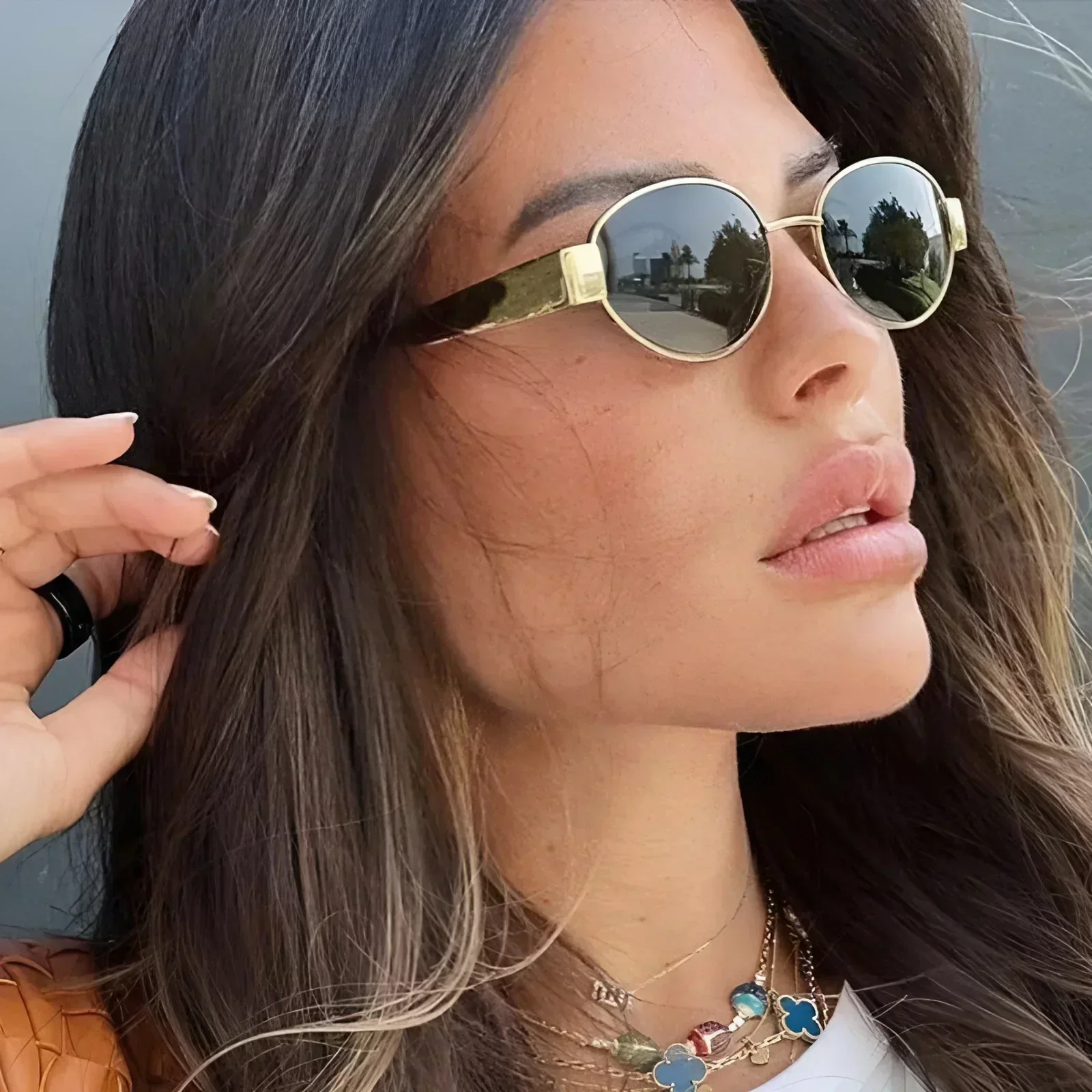 Heidi-Mode | Ovale Sonnenbrille für Damen Einfach & Elegant - Image 2