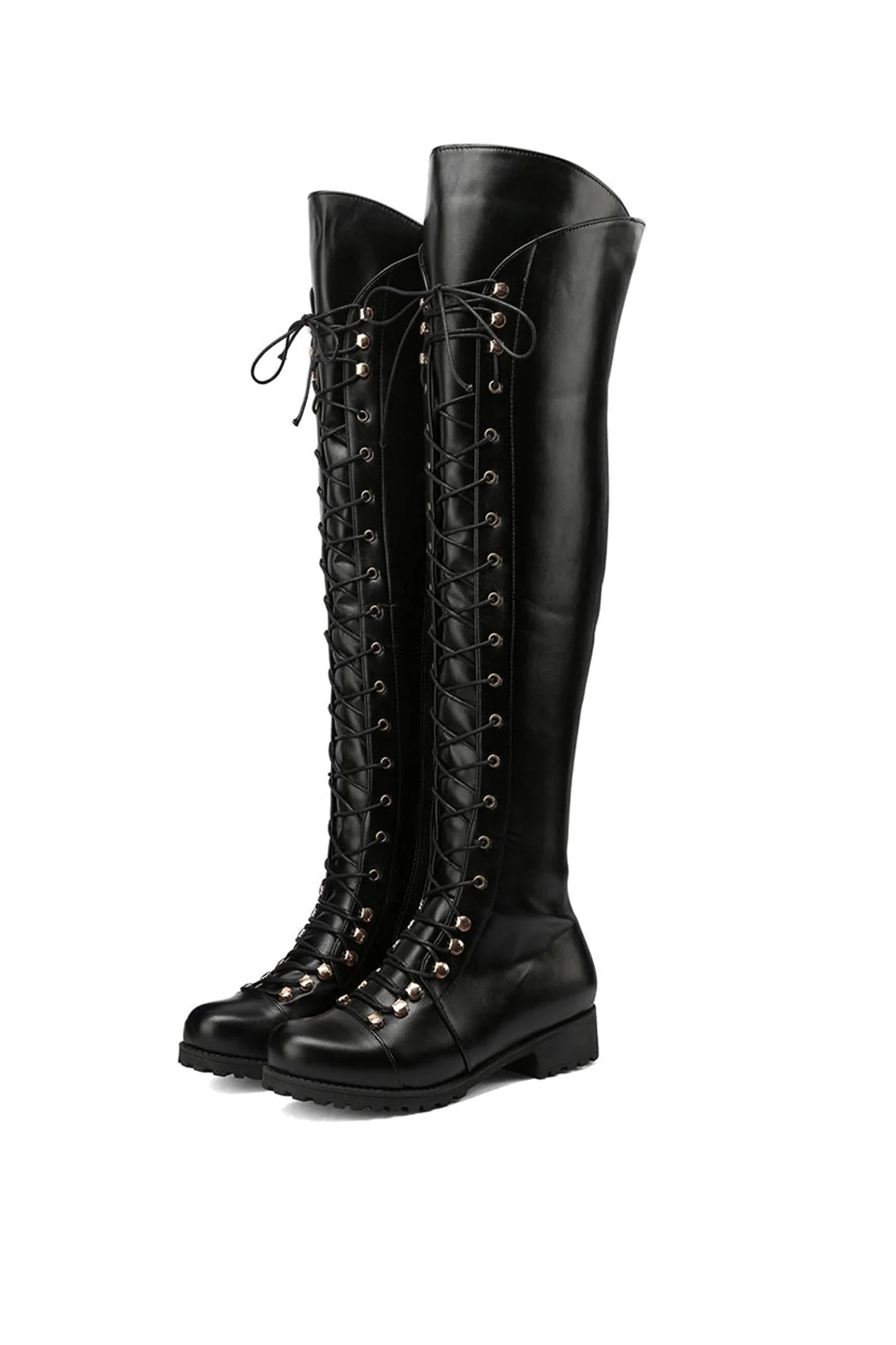Heidi-Mode | Over-The-Knee Stiefel mit Schnürsenkeln - Image 17