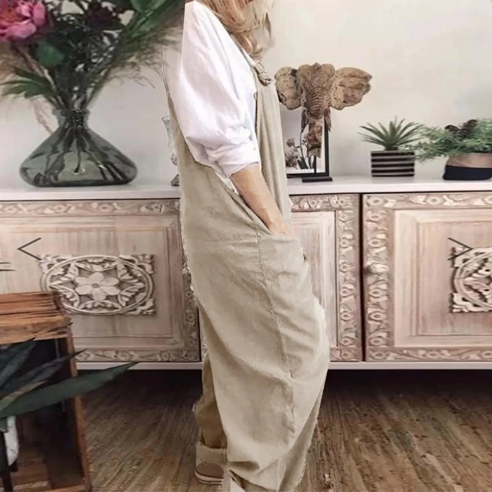 Heidi-Mode | Overall Aus Locker Gebundenem Polyester und Elasthan - Image 8