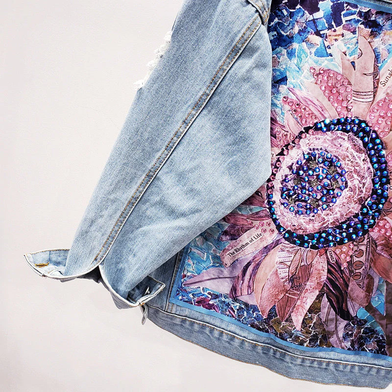 Heidi-Mode | Oversized Damen Denimjacke - Image 2