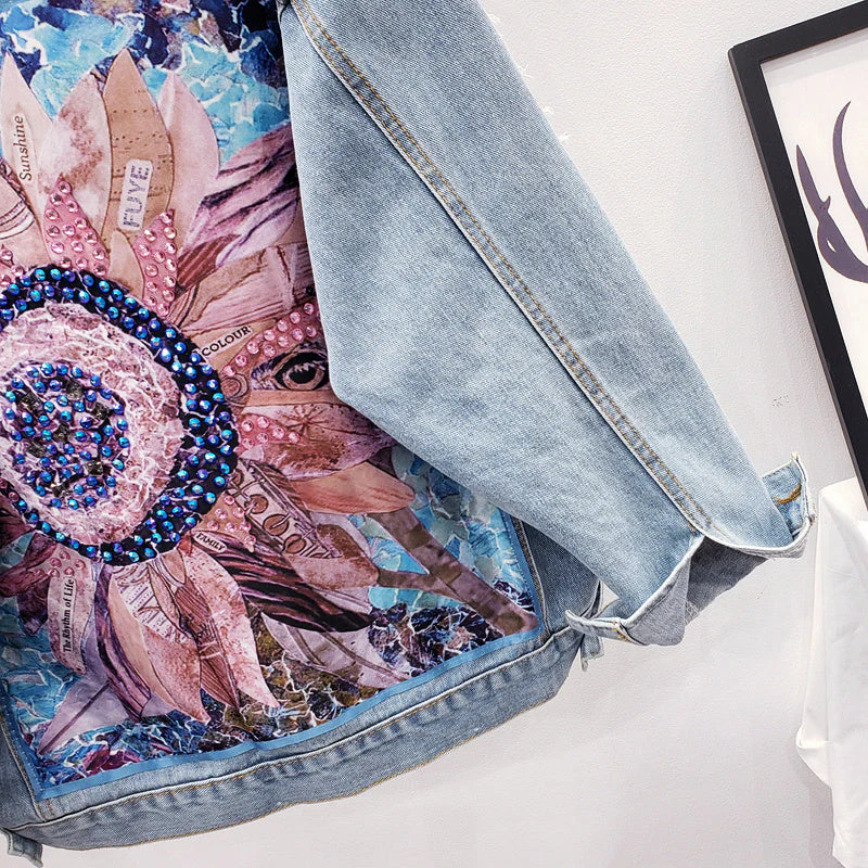 Heidi-Mode | Oversized Damen Denimjacke - Image 4