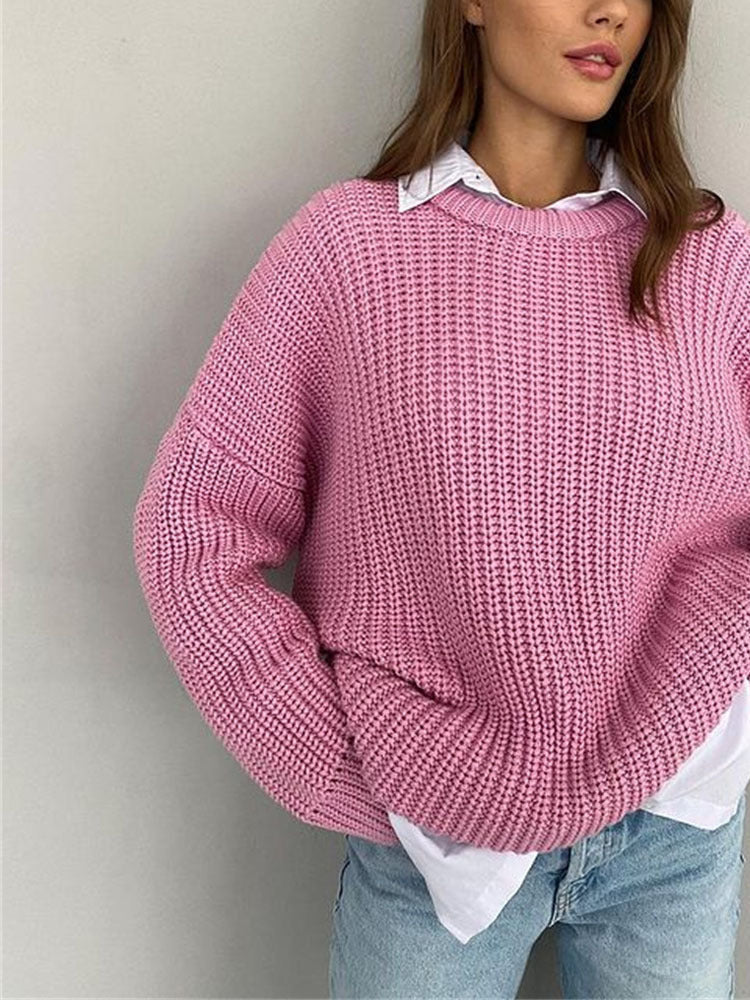 Heidi-Mode | Oversize Grobgestrickter Pullover für Damen - Image 8