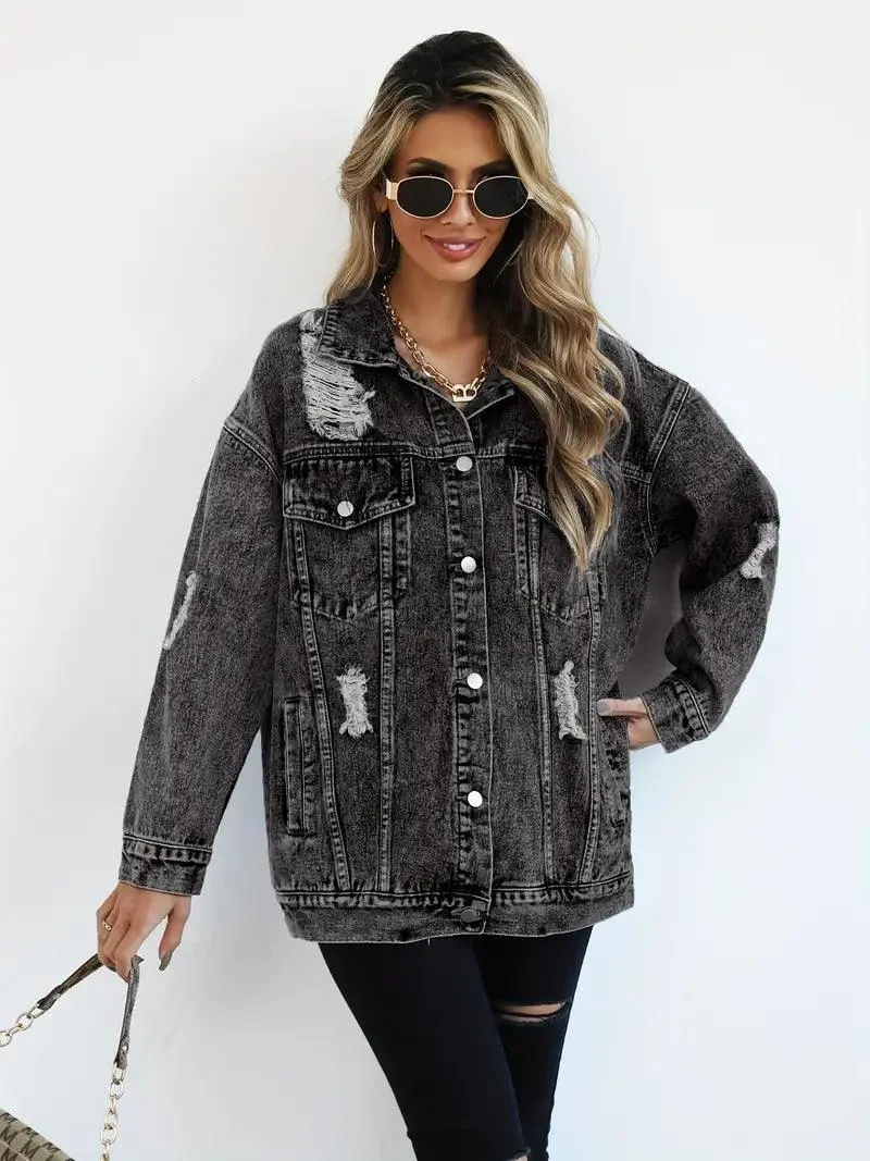 Heidi-Mode | Oversized Jeansjacke für Damen - Image 12