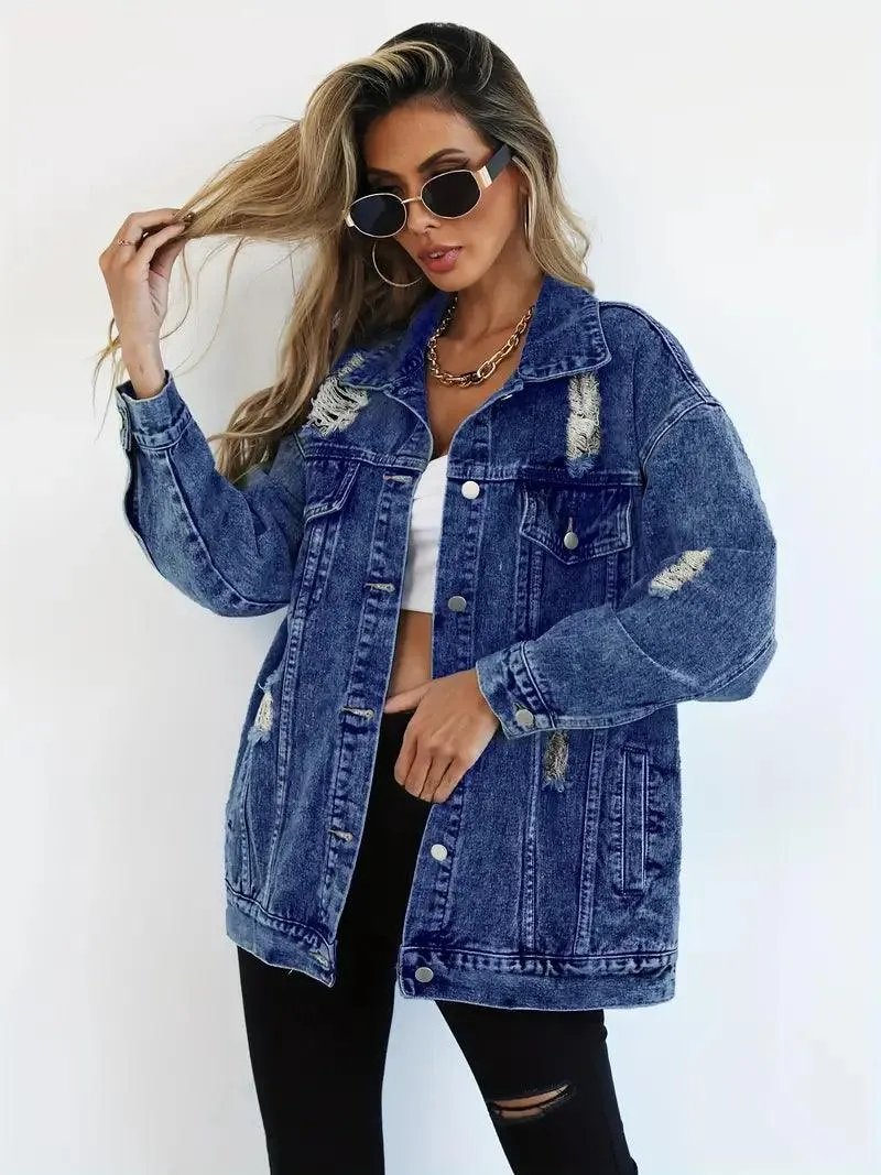 Heidi-Mode | Oversized Jeansjacke für Damen - Image 19
