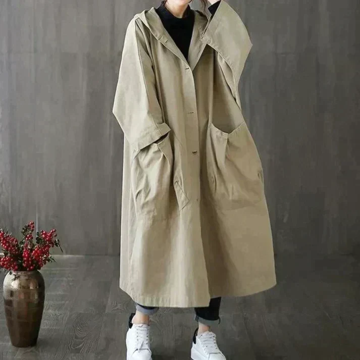 Heidi-Mode | Oversized und Eleganter Trenchcoat - Image 2