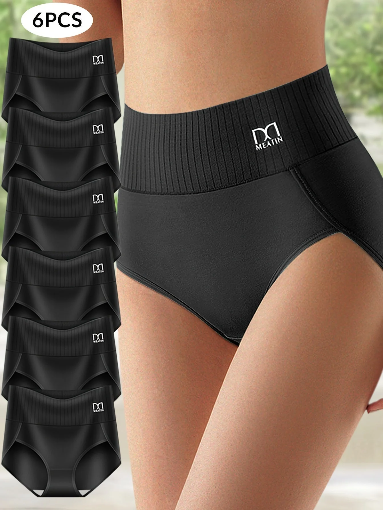 Heidi-Mode | Pack High Waist Bauchweg Slips Bequem, Atmungsaktiv und Figurbetonend - Image 5