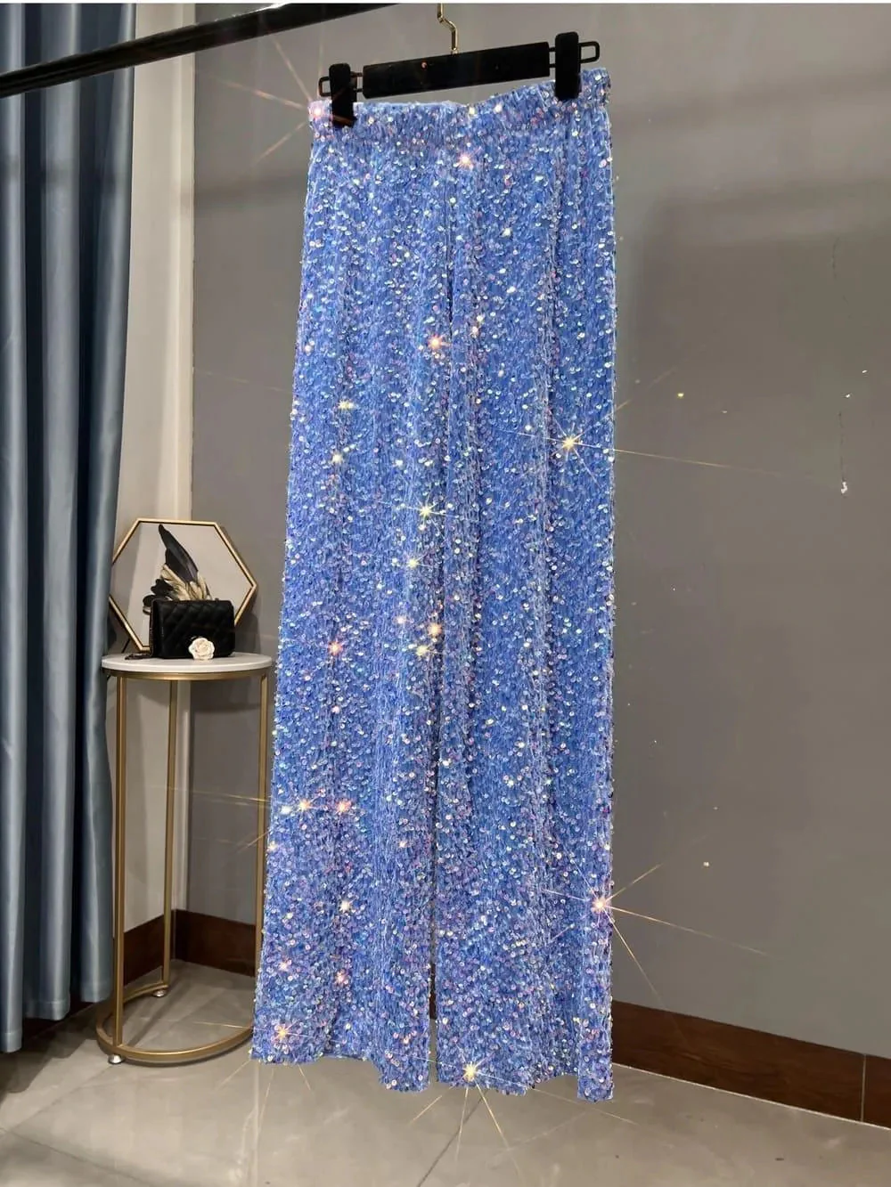 Heidi-Mode | Weite Sonnenhose mit Pailletten - Image 10