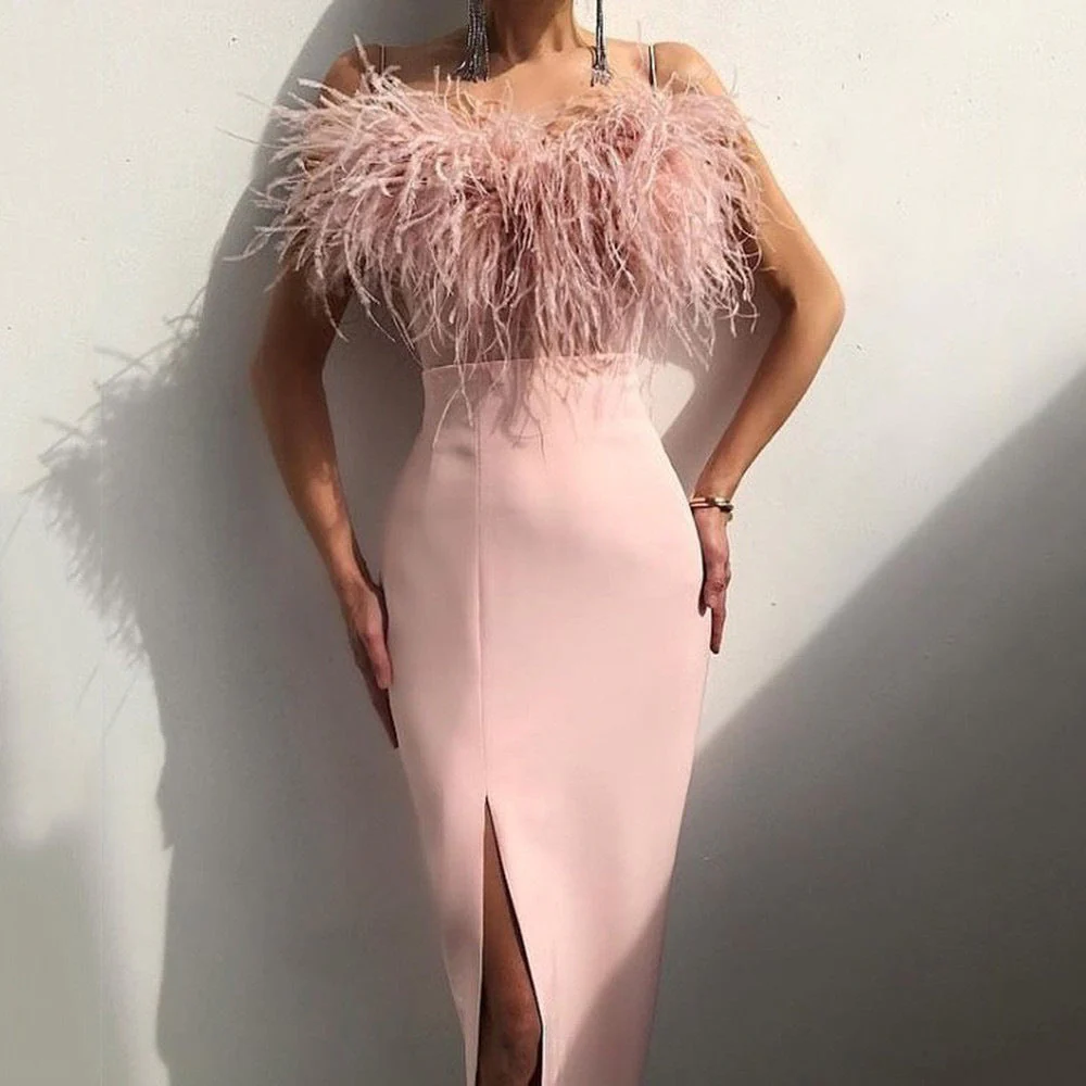 Heidi-Mode | Party Slim Fit Arm Bedeckendes Kleid - Image 4