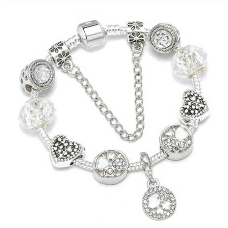 Heidi-Mode | Pfirsichblüten Charme Armband - Image 2