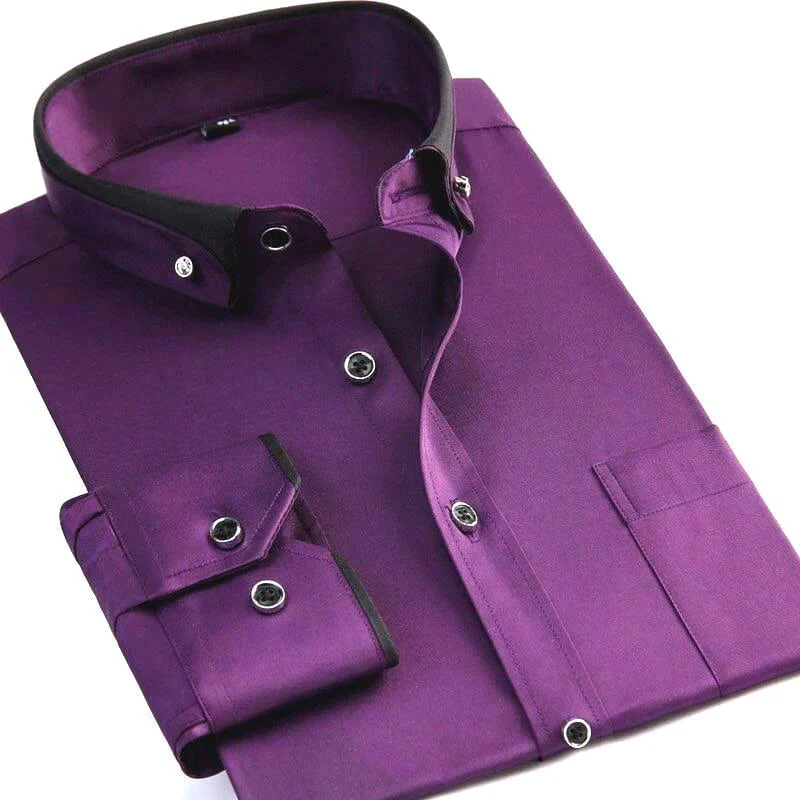 Heidi-Mode | Pierr Stylische Herren Langarmhemden Dein Modisches Statement - Image 4