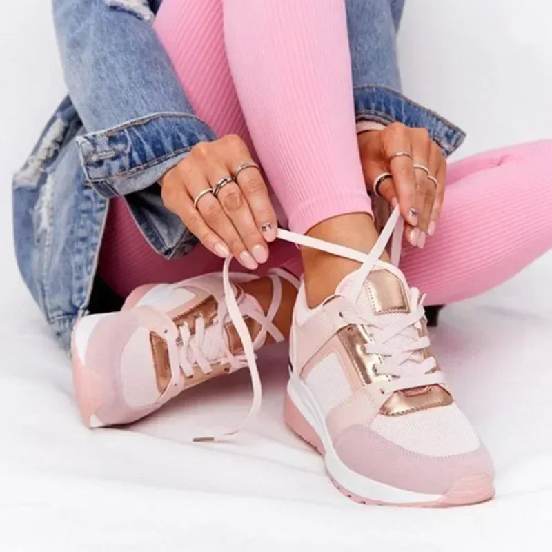 Heidi-Mode | Plattform Sneaker Damen - Leichte Freizeitschuhe - Image 2